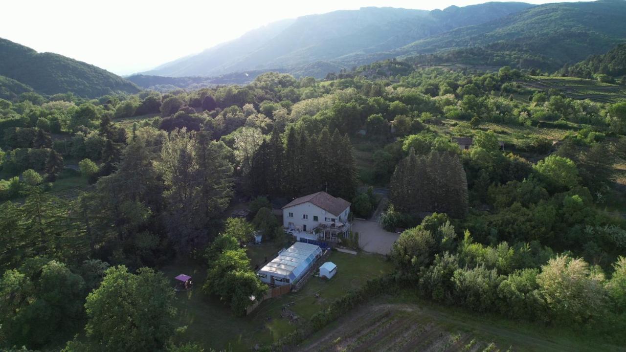 Villa Les Martinets-Piscine-Jacuzzi-Voie Verte-Gorges D'Heric-Massif Du Caroux Mons Olargues 34600 Le Poujol-sur-Orb Exteriér fotografie