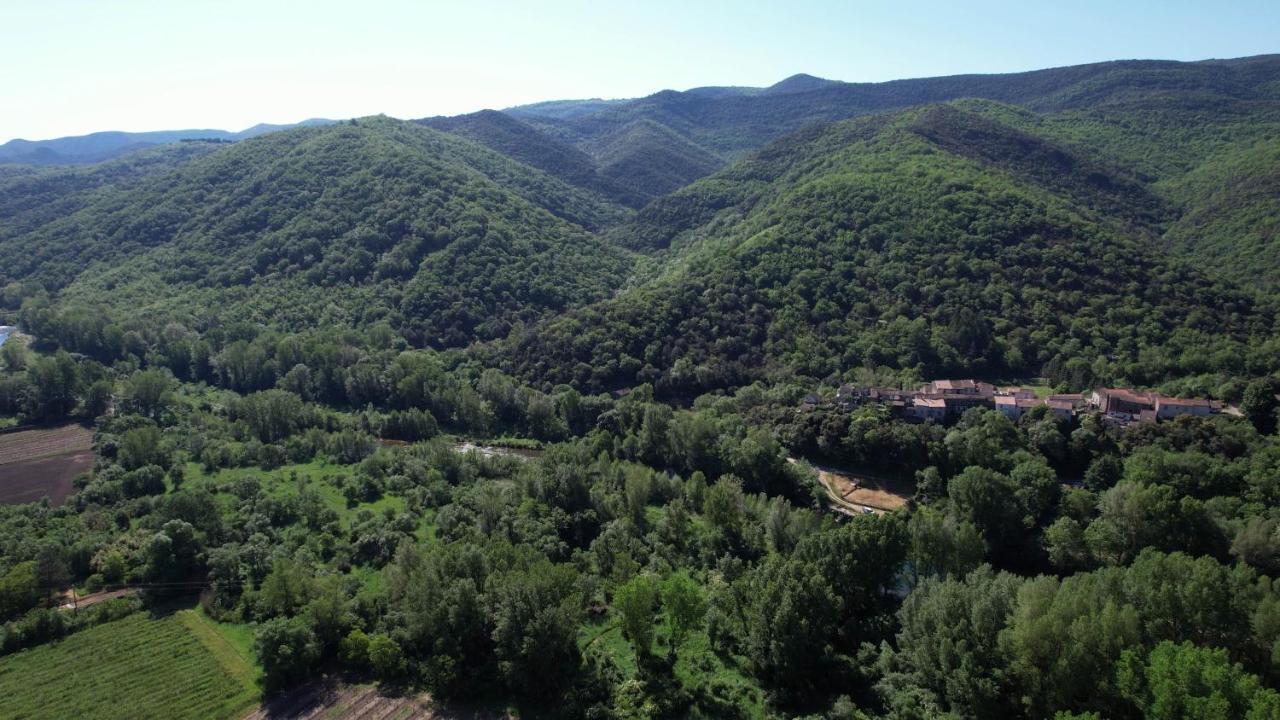 Villa Les Martinets-Piscine-Jacuzzi-Voie Verte-Gorges D'Heric-Massif Du Caroux Mons Olargues 34600 Le Poujol-sur-Orb Exteriér fotografie